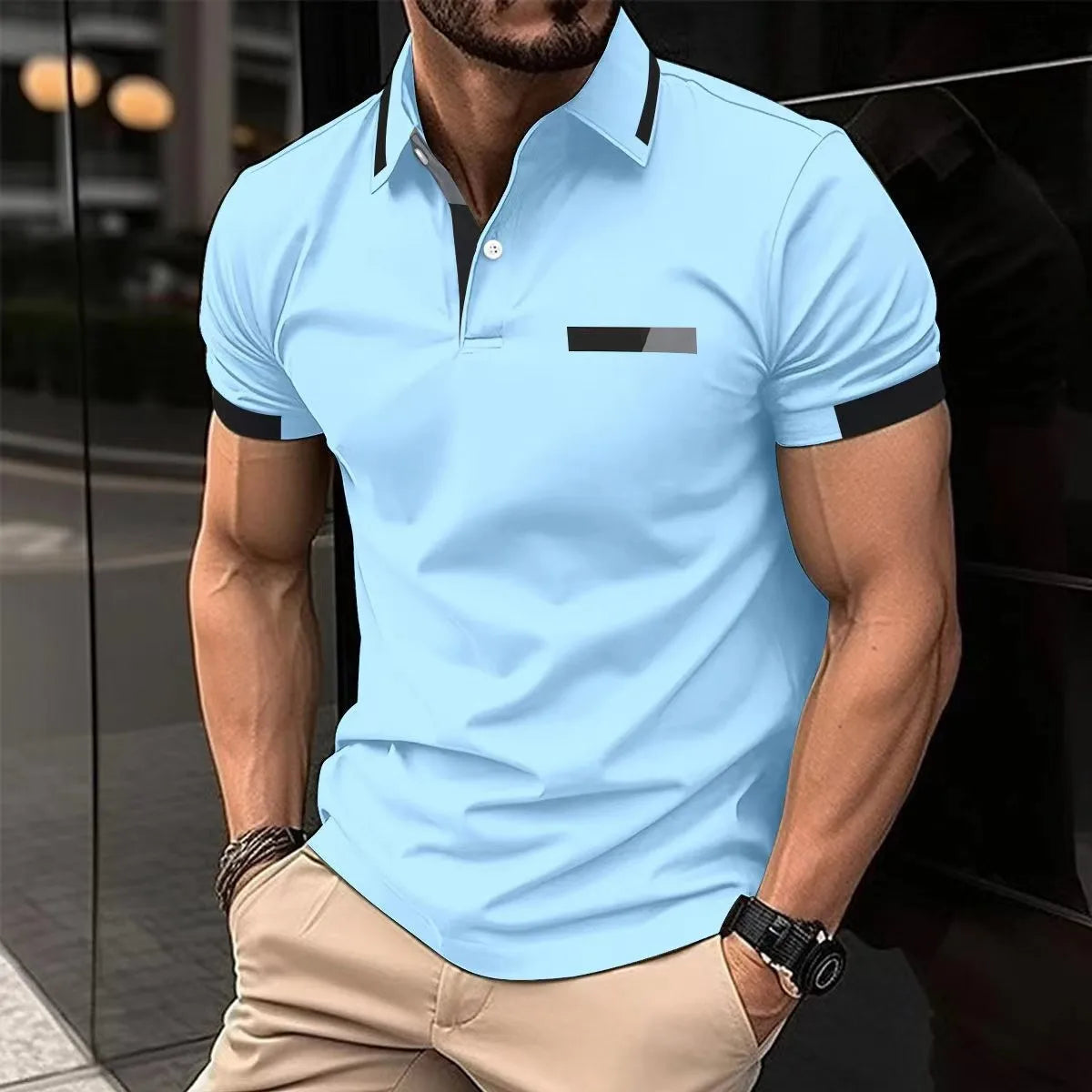 Broadcloth Polo Shirts