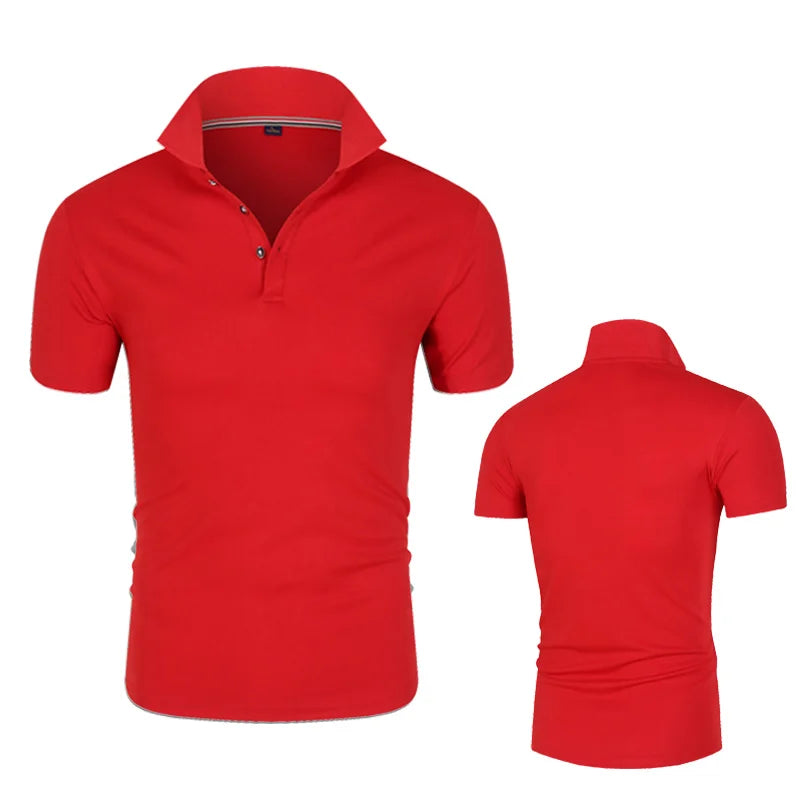 Cotton Solid Polo Shirt