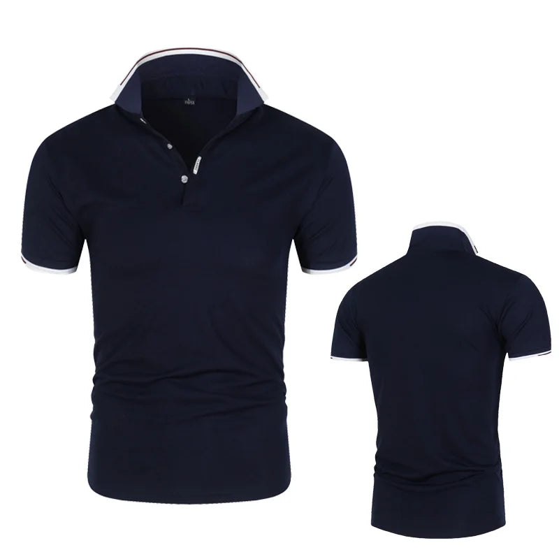 Cotton Solid Polo Shirt