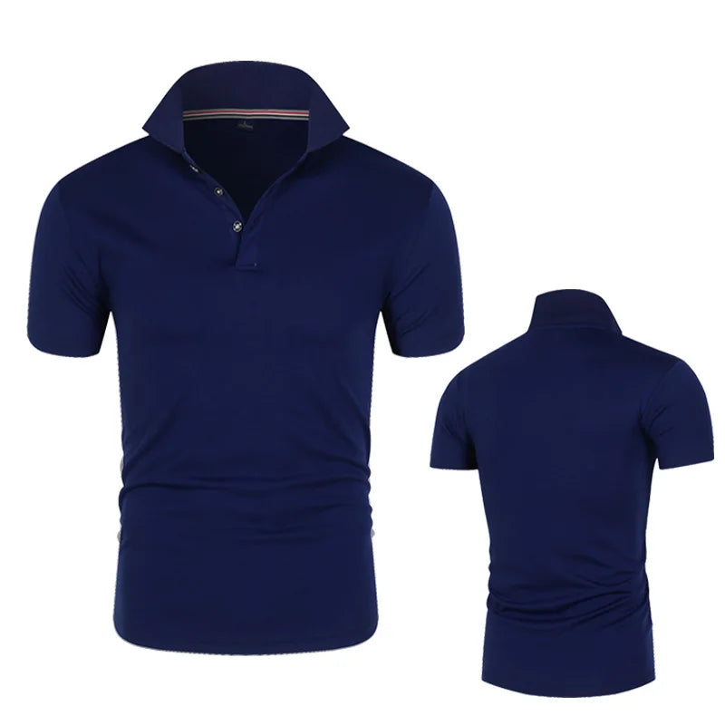 Cotton Solid Polo Shirt