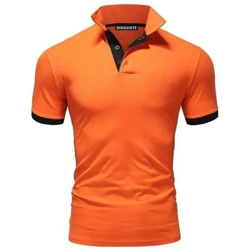 Cotton Solid Polo Shirt