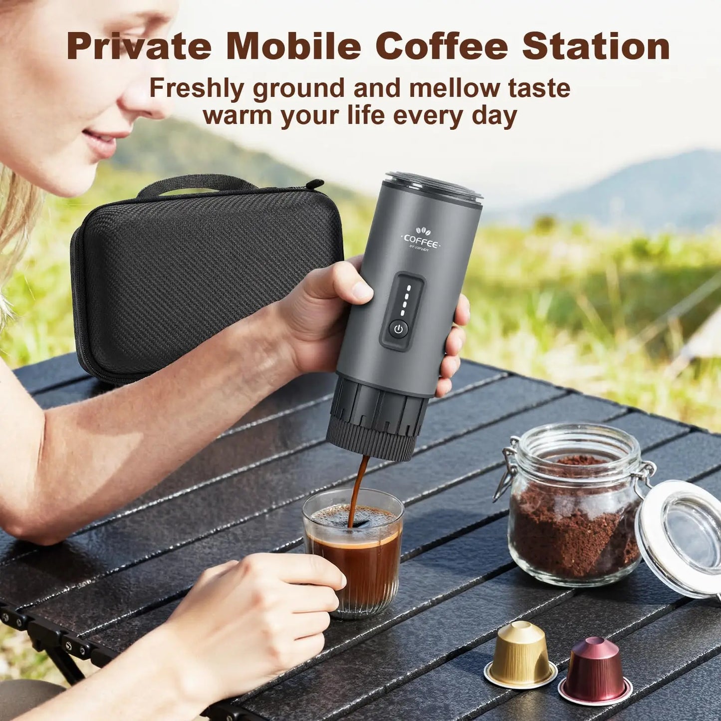 Rechargeable Espresso Maker