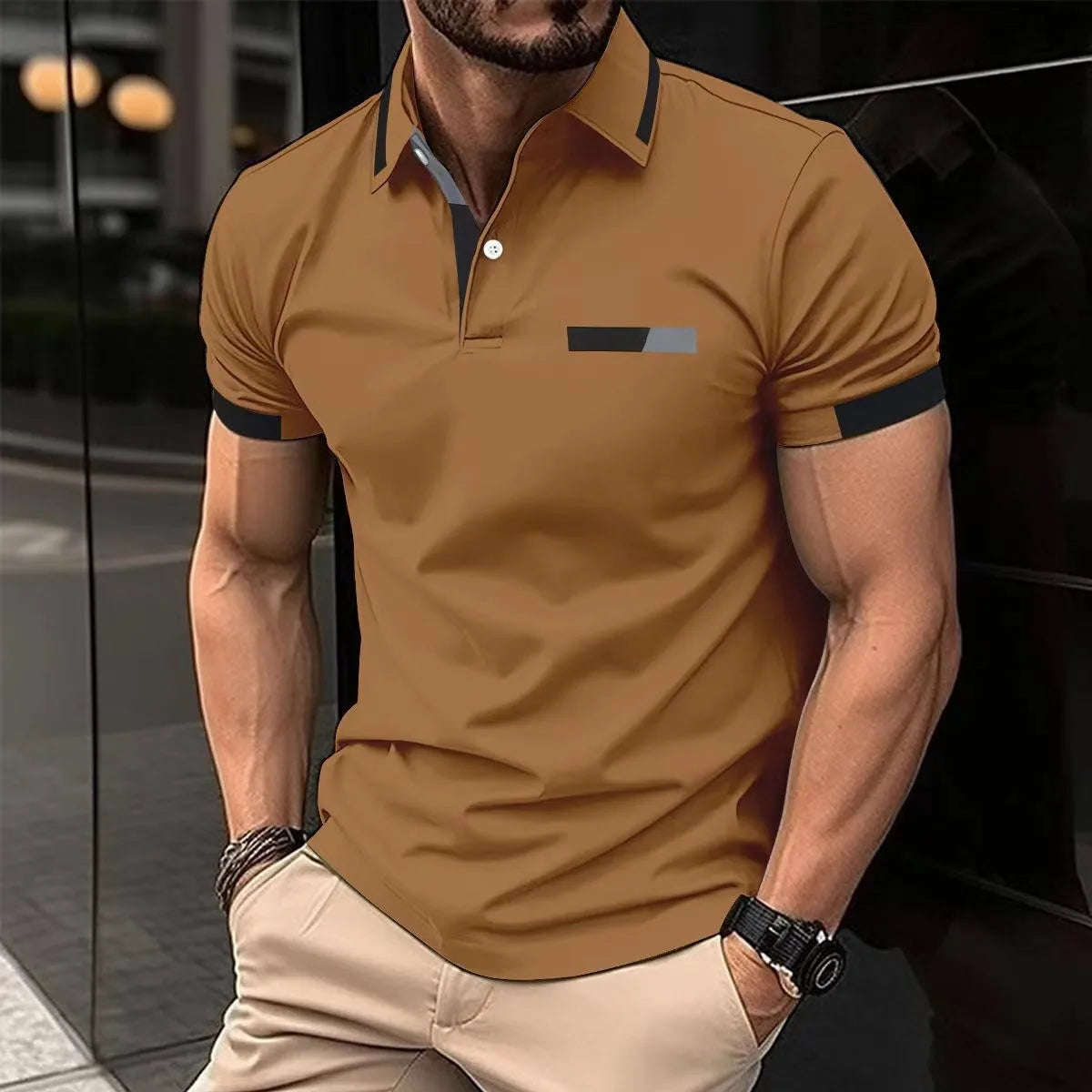 Broadcloth Polo Shirts