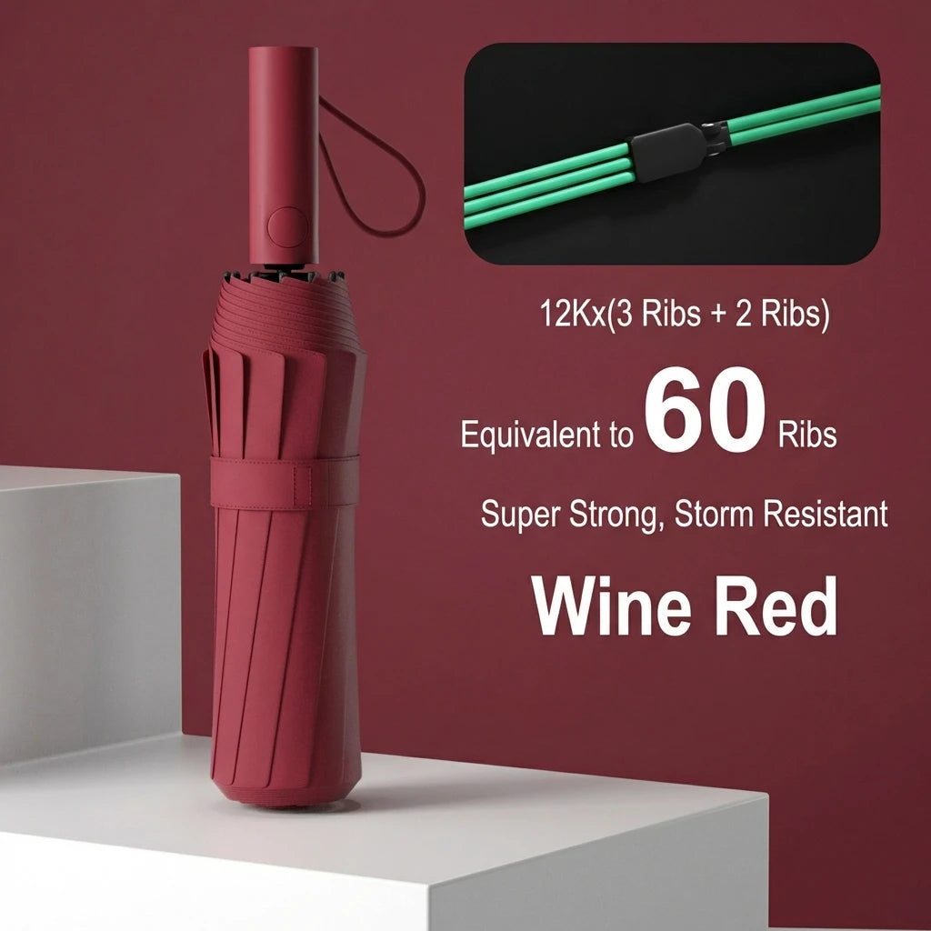 Heavy-Duty Storm Umbrella