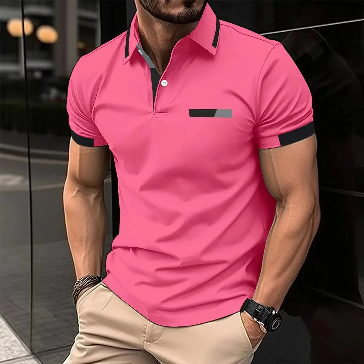 Broadcloth Polo Shirts