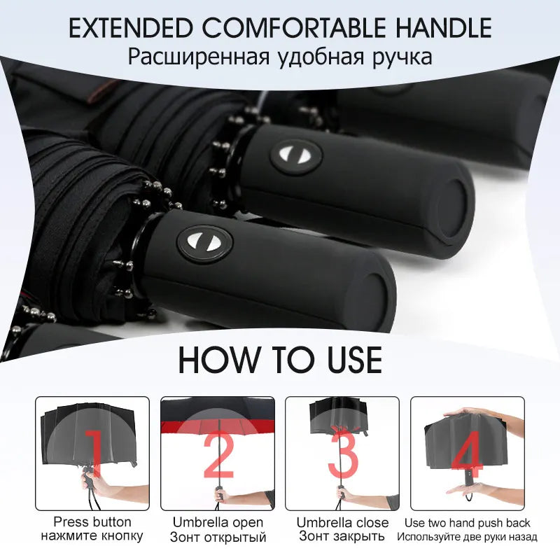 Windproof Automatic Umbrella
