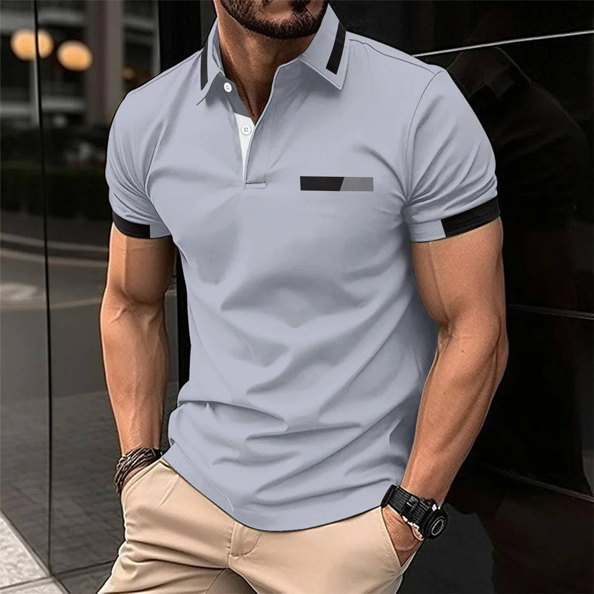 Broadcloth Polo Shirts